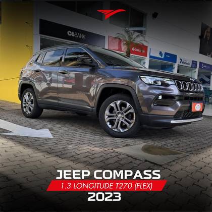 JEEP COMPASS 1.3 T270 TURBO FLEX LONGITUDE AT6